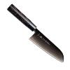 TOJIRO ZEN BLACK COUTEAU DE CUISINE JAPONAIS SANTOKU 17 CM