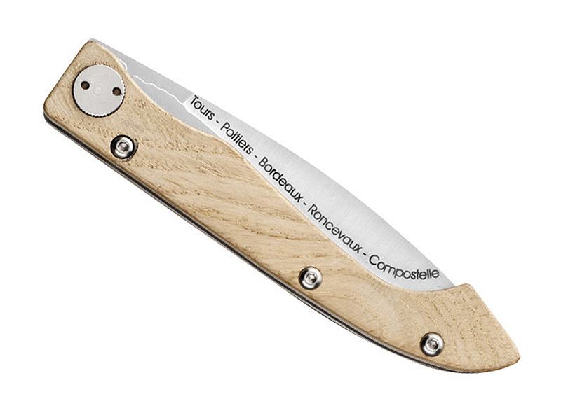 Couteau C. Dozorme Compostelle - manche 12,5 cm chêne