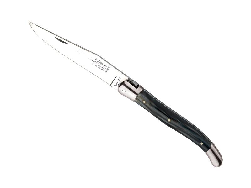 Couteau pliant Laguiole G. David Arbalète mitres inox - manche façon corne 12 cm