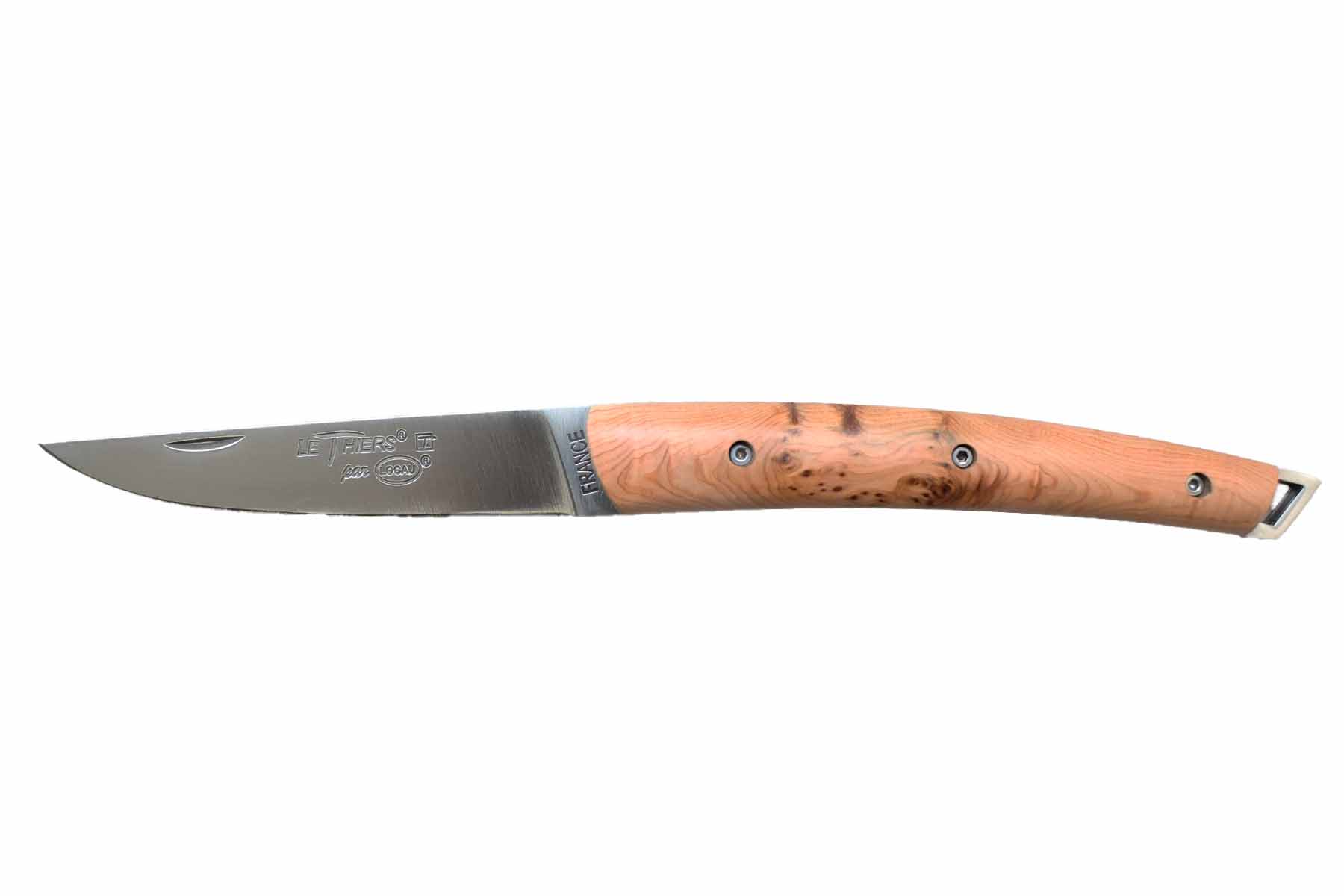 Couteau Le Thiers le Pote par Locau  - plein manche genévrier