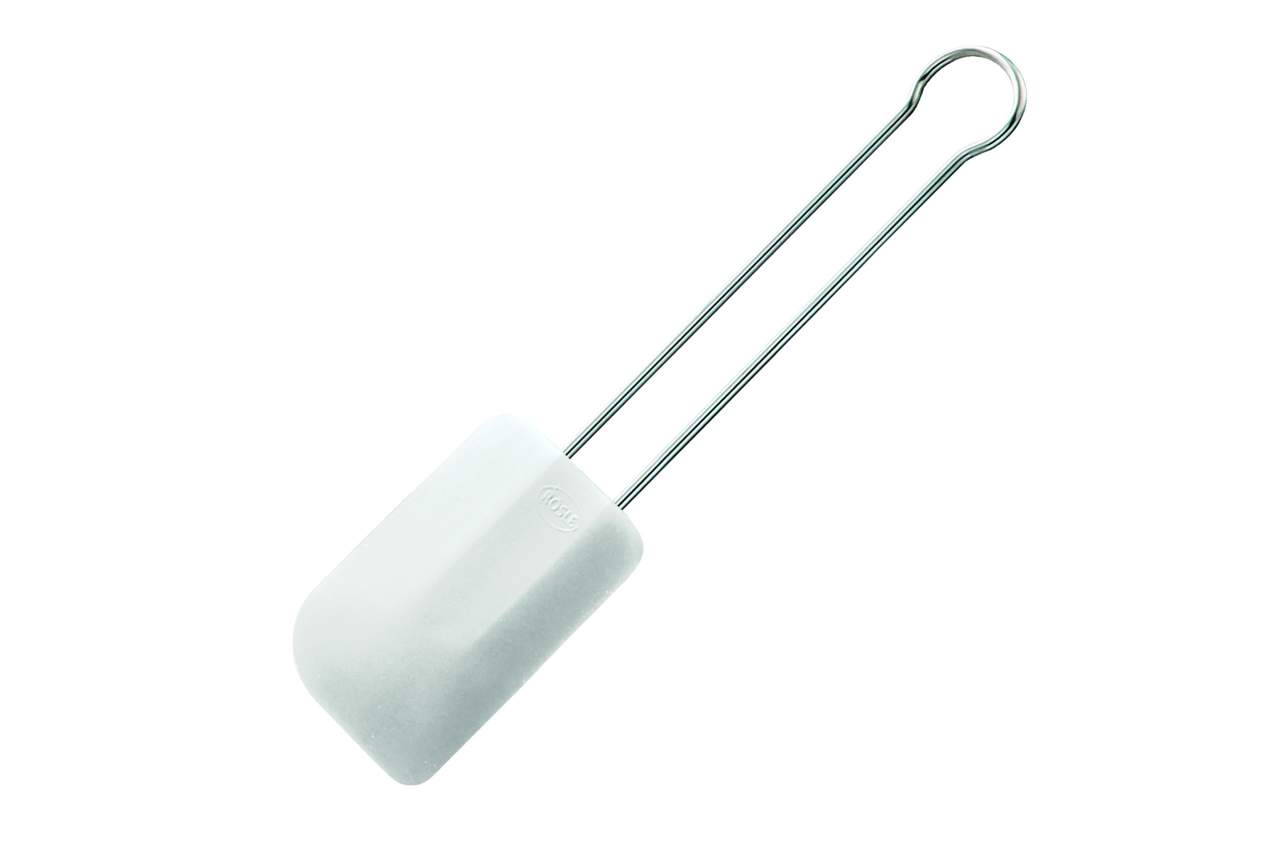 Lèche-plat en silicone 32 cm blanc Rösle