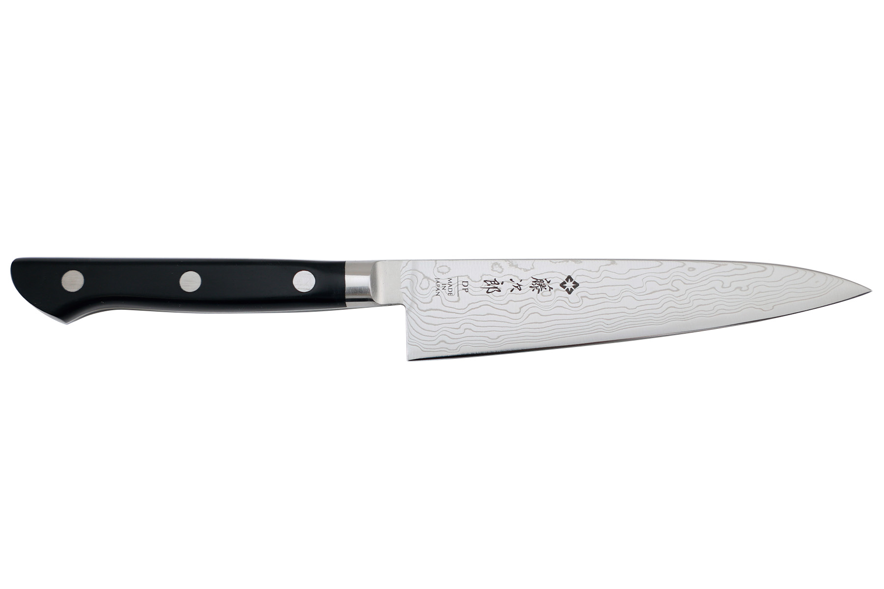 Couteau japonais Tojiro Damascus Pro SGPS - Couteau petty 12 cm