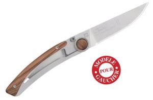 Couteau pliant C. Dozorme Le Thiers® - spécial gaucher - manche 10.5 cm olivier