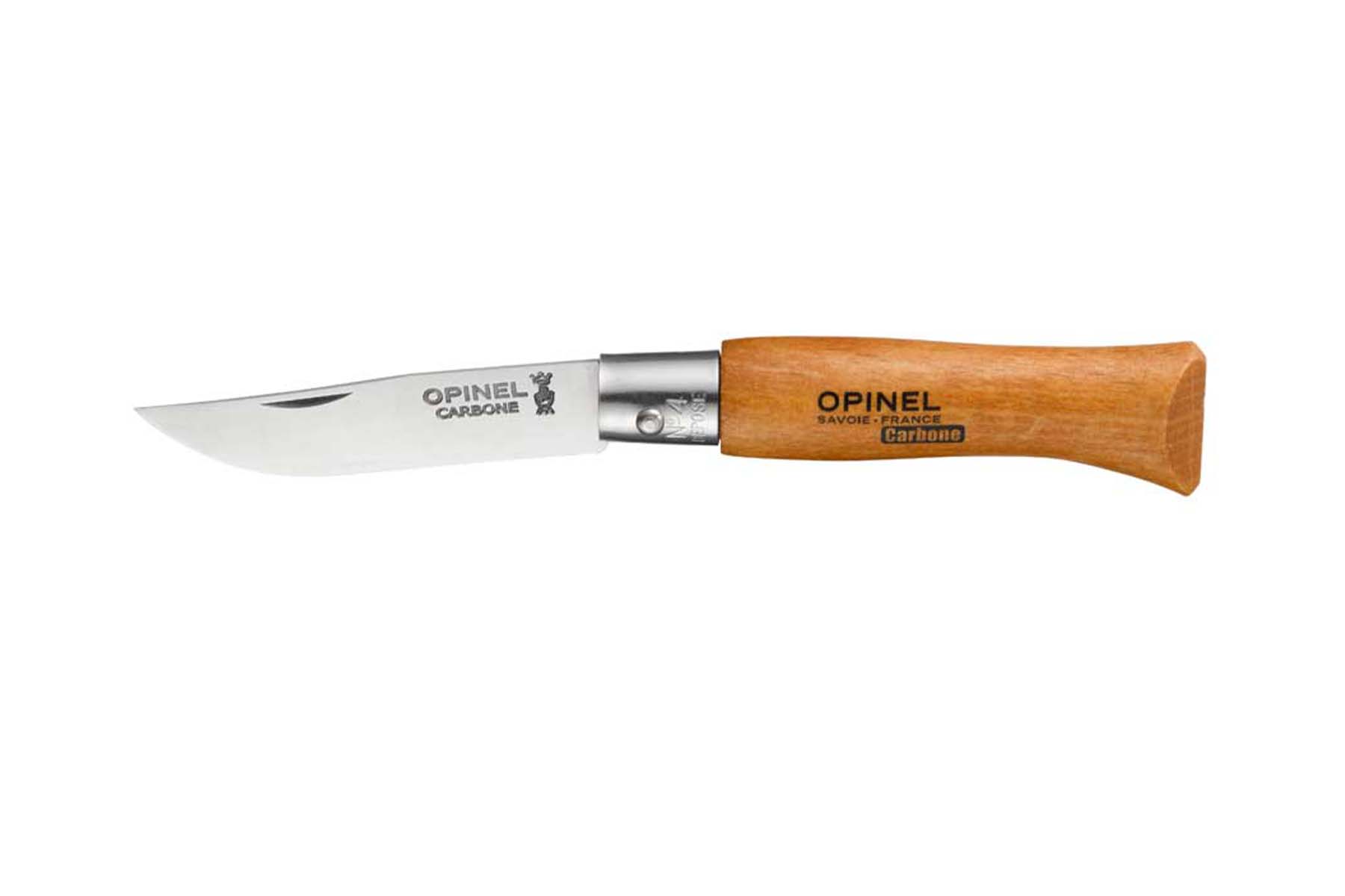 Couteau Opinel n°04 lame carbone