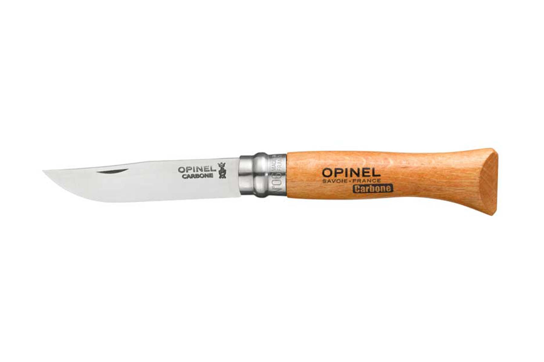 Couteau Opinel n°06 lame carbone