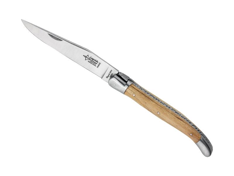 Couteau Laguiole d'antan G. David Arbalète - Manche acacia 12 cm