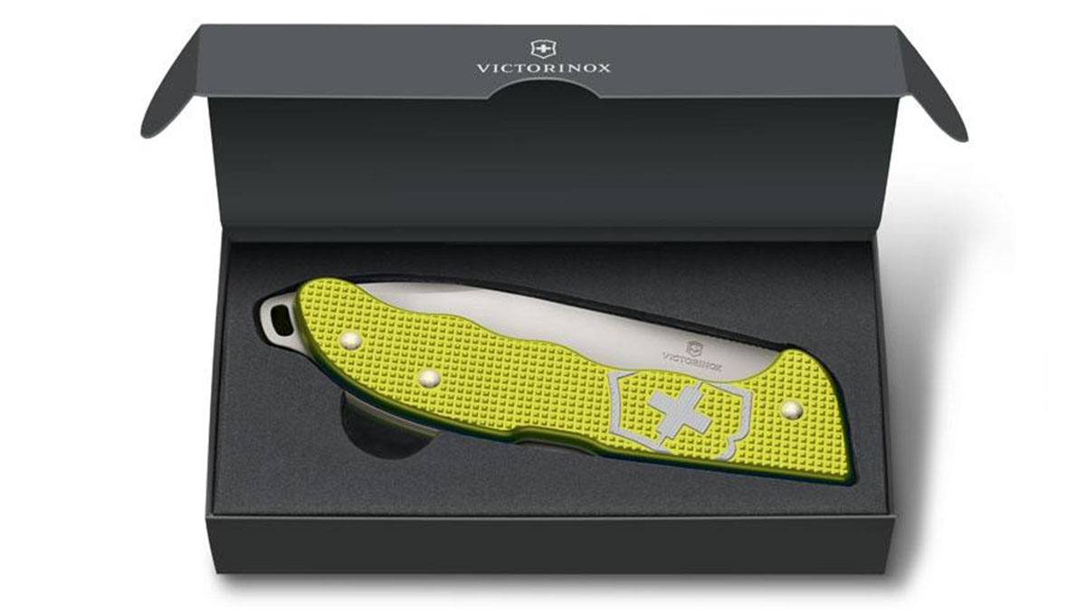 Couteau Suisse Victorinox Hunter Pro Alox édition limitée 2023 - Jaune électrique