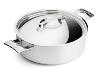 FRENCH COLLECTION MONT BLEU DE BUYER - SAUTOIR AVEC COUVERCLE EN INOX 24 CM