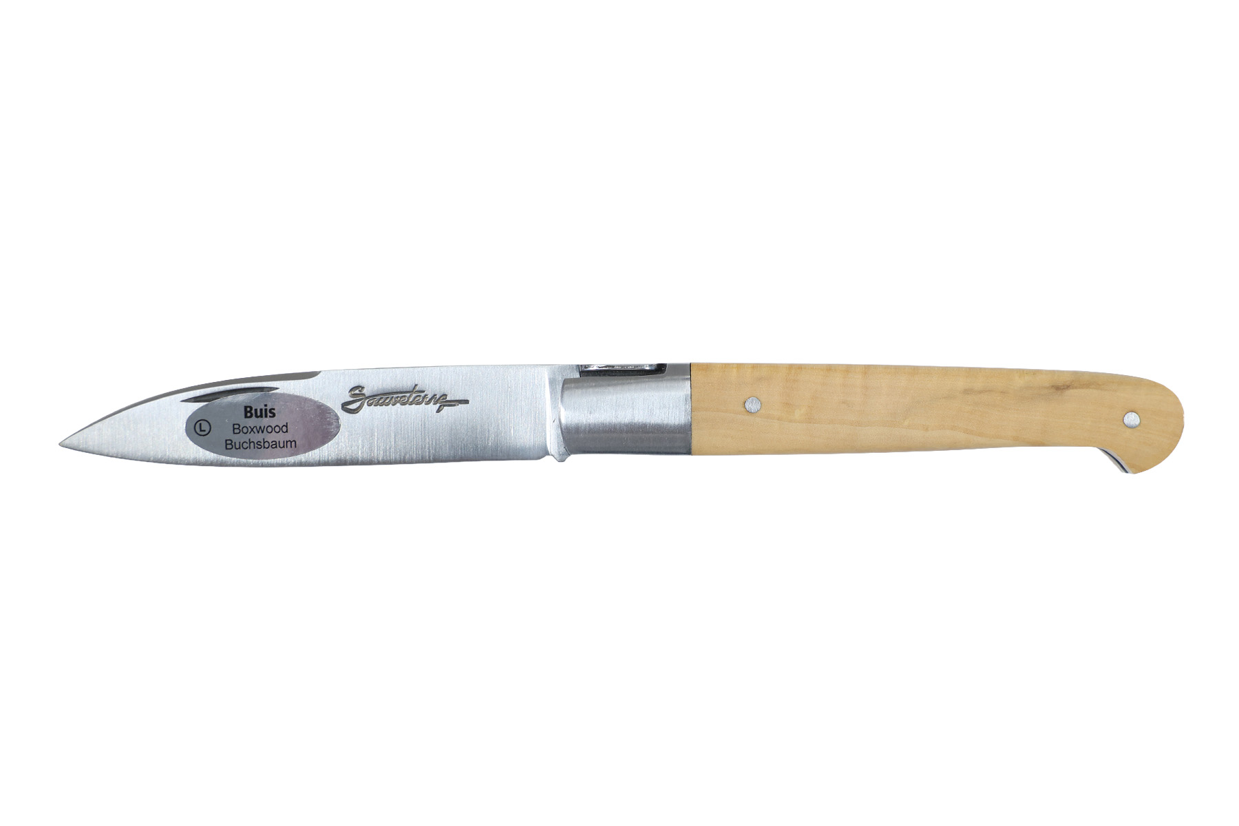 Couteau Sauveterre mitre inox 9 cm - Buis