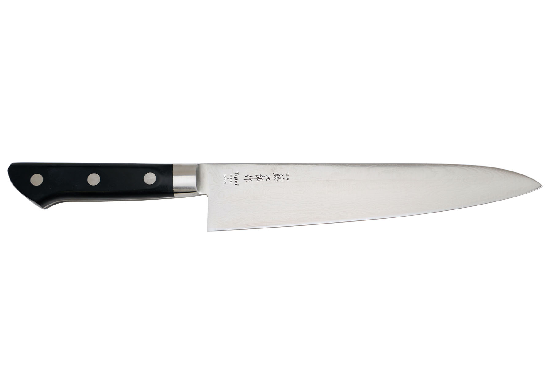 Couteau japonais Tojiro Damascus Pro SGPS - Couteau de chef 21 cm