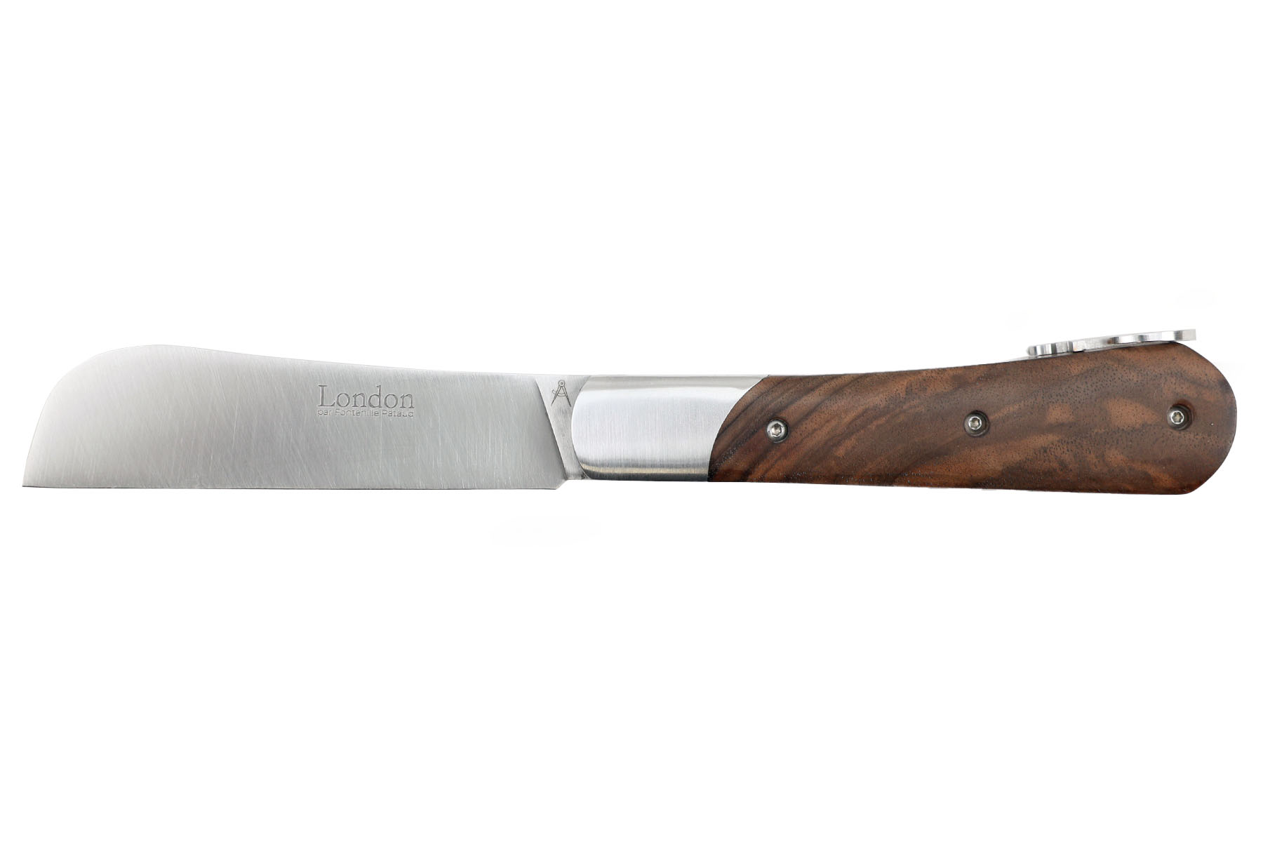 Couteau Fontenille Pataud Le London 11 cm Palanquille arrière - noyer