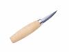 POIGNARD A SCULPTER 120 MORA BOULEAU CARBONE