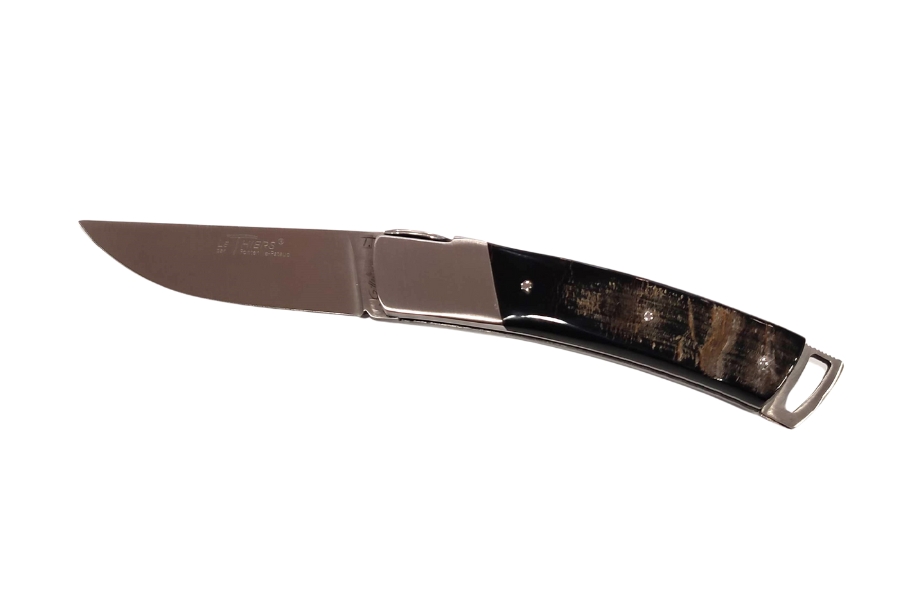 Couteau Laguiole Fontenille Pataud Le Thiers Gilles Gentleman - manche 12 cm buffle brut