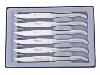 COFFRET 6 COUTEAUX DE TABLE MONOBLOC INOX 23CM ARBALETE G. DAVID
