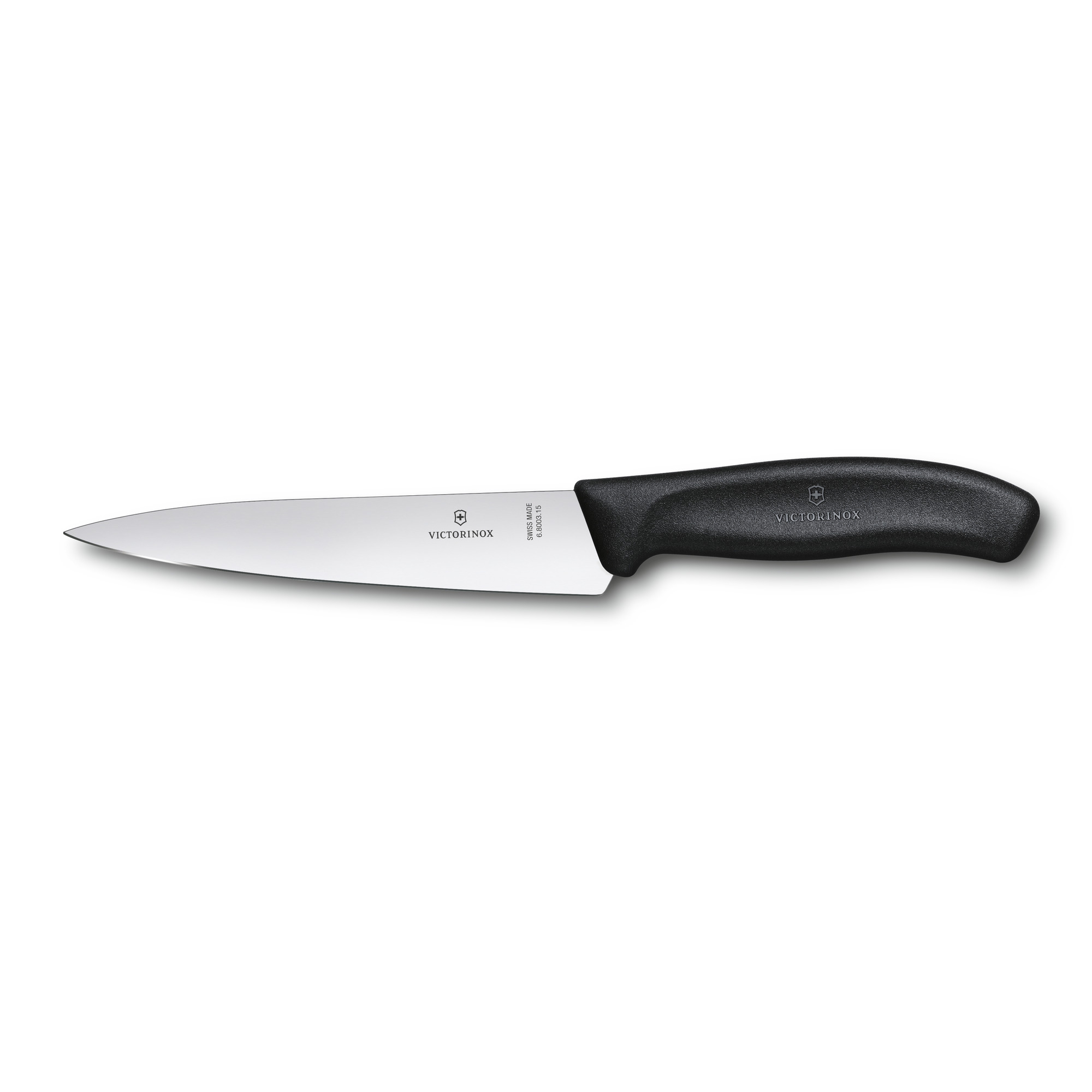 Couteau à découper Victorinox Swiss Classic - lame 15 cm - manche noir
