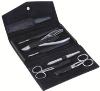TROUSSE MANUCURE DOVO CUIR NOIR 7 PIECES