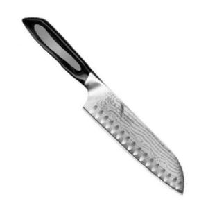 Couteau japonais Tojiro Flash - Couteau santoku alvéolé 18 cm