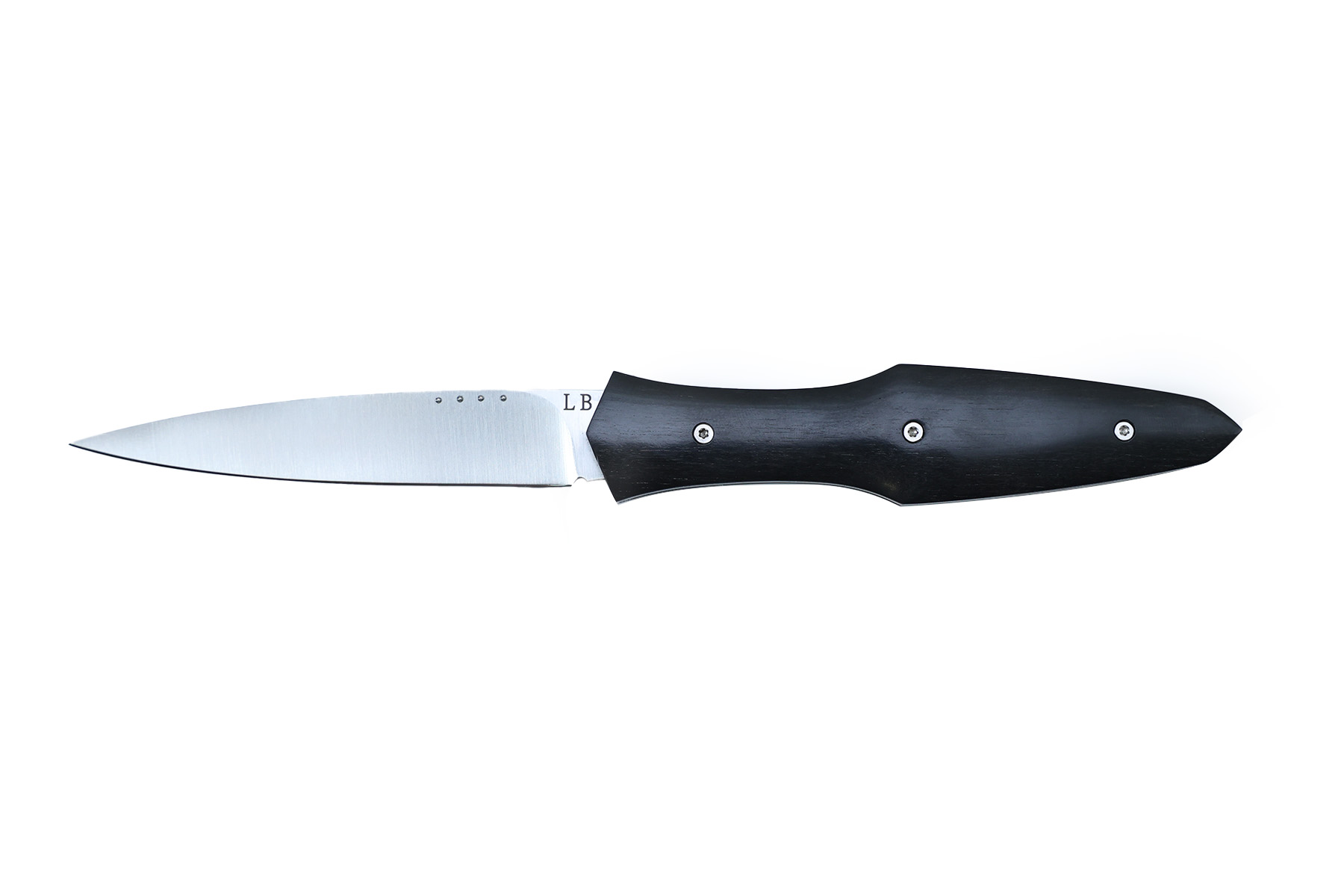 Couteau artisanal Magna Pinna par Laraud Blade - ébène