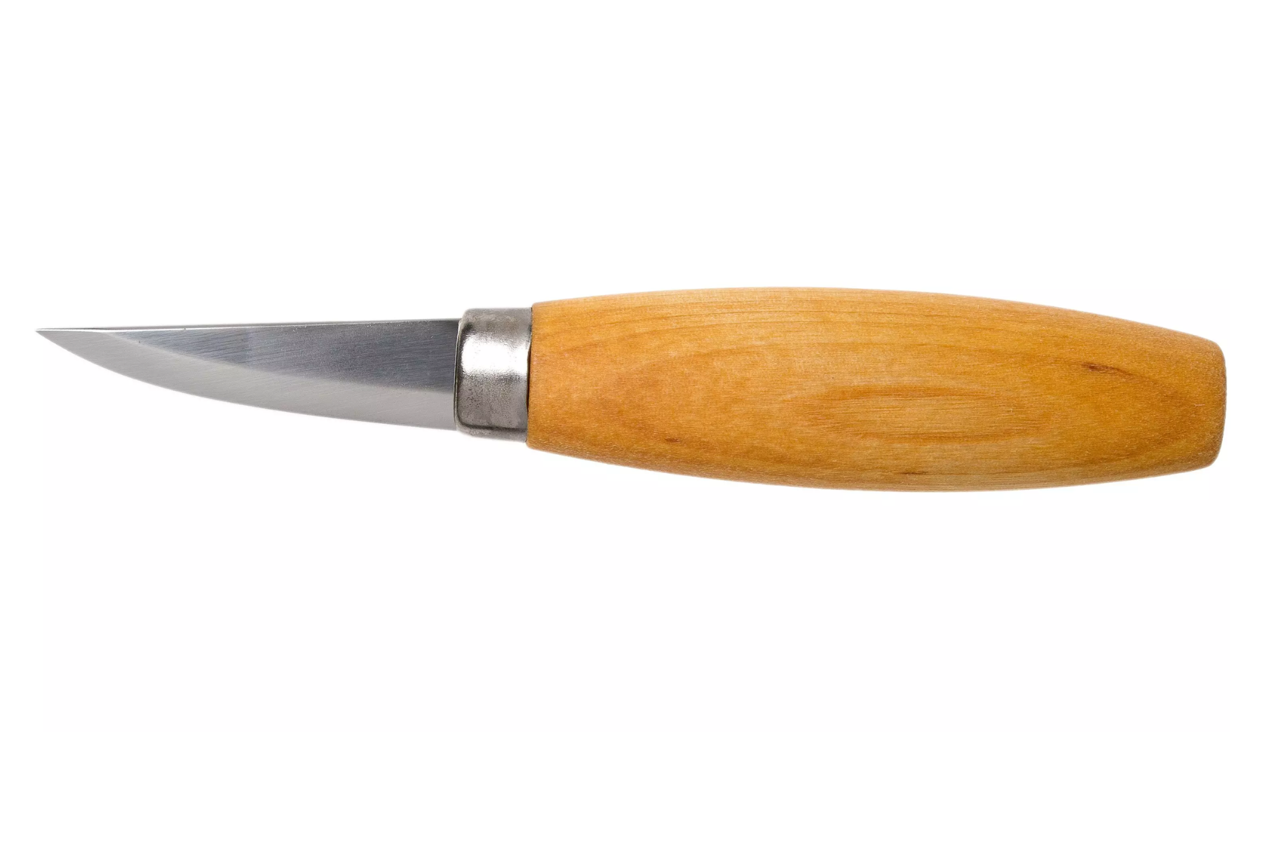 Couteau à sculpter Morakniv Woodcarving 120 - lame 60 mm - manche bouleau - étui polymère