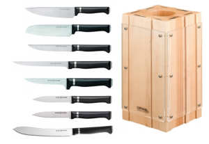 BLOC OPINEL + 8 COUTEAUX INTEMPORA