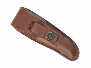 ETUI CUIR MAX CAPDEBARTHES à LAGUIOLE PRESTIGE 11 CM MARRON
