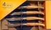 OPINEL COFFRET DE 4 COUTEAUX DE TABLE OLIVIER