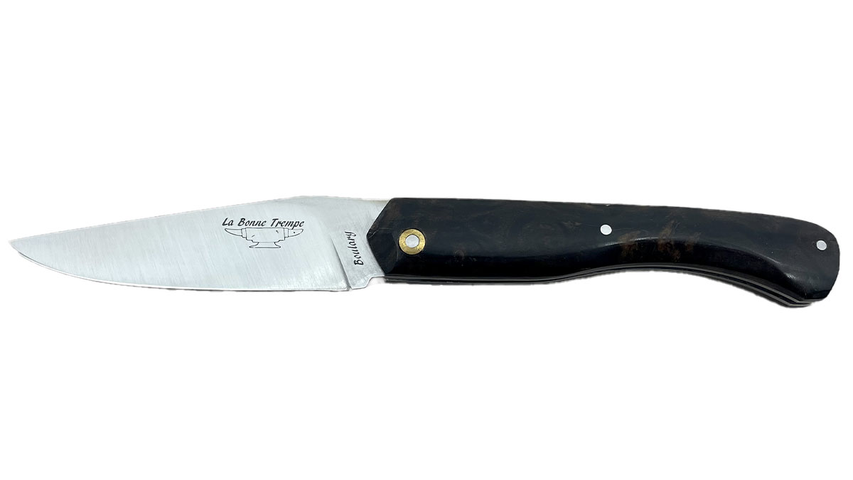 Couteau le "Boulary" par la coutellerie la Bonne Trempe -  Laurel