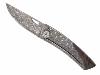 COUTEAU LE THIERS GILLES FONTENILLE-PATAUD - NOYER 10,5CM DAMAS
