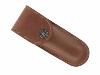 Étui cuir marron "S100" Max Capdebarthes pour couteaux de 12 CM