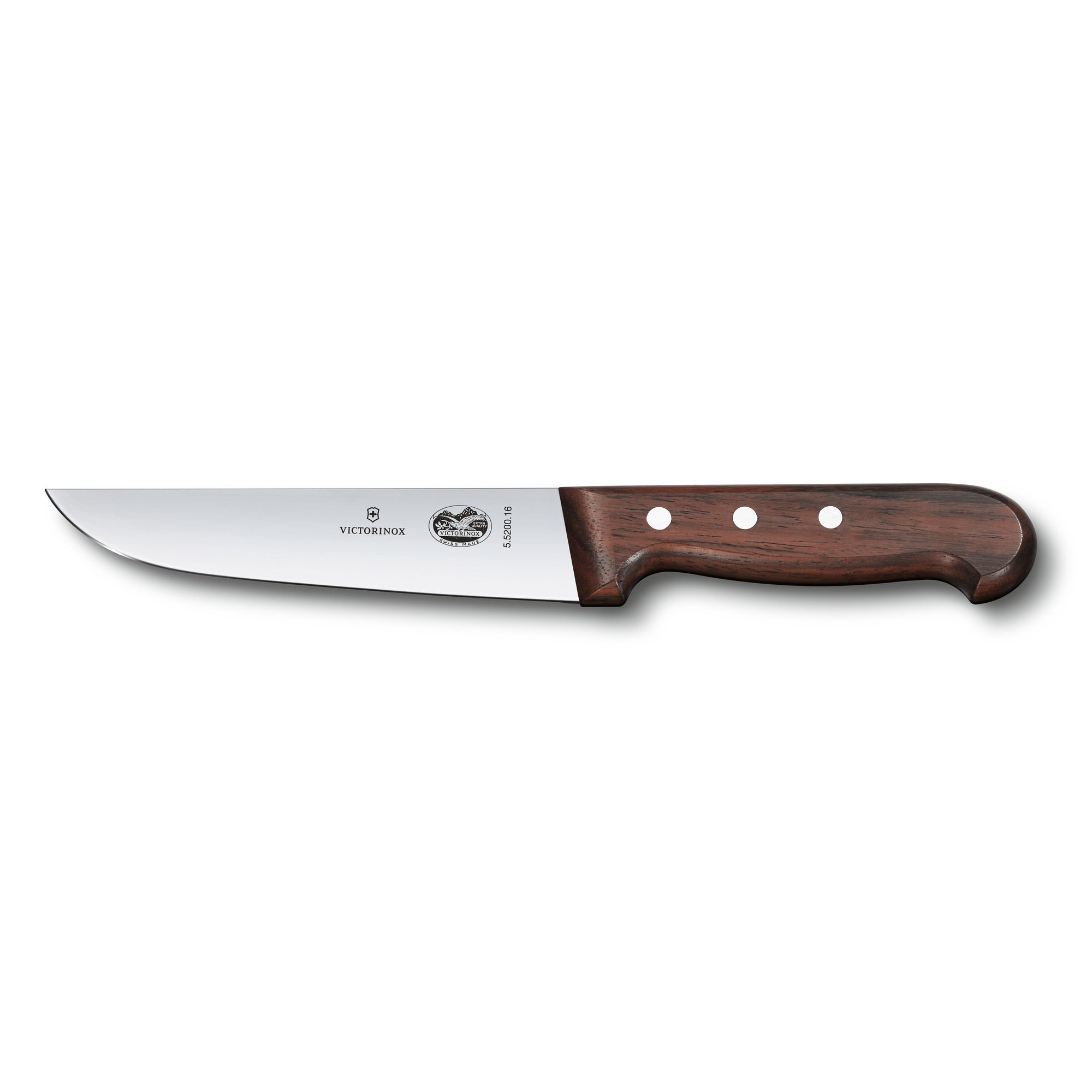 Couteau de boucher Victorinox Wood - Lame 16 cm - Manche Palissandre