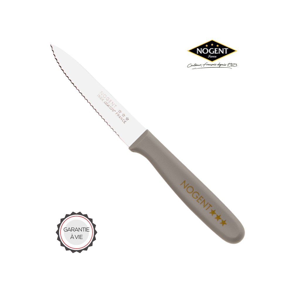 Couteau de cuisine Nogent classic - souris office 9 cm crante