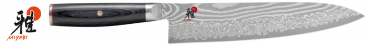 Couteau japonais Miyabi 5000FCD - chef 24 cm