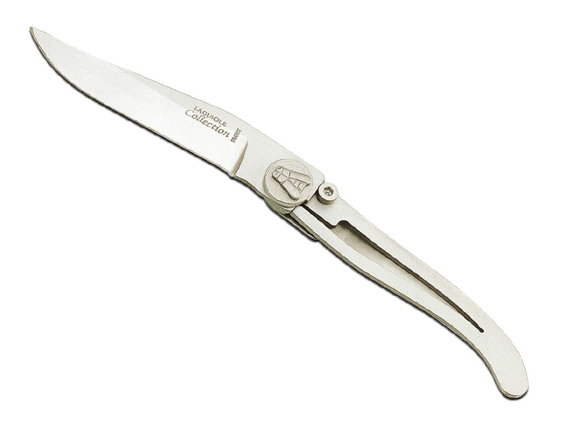 Couteau Laguiole C. Dozorme Liner Lock - manche 11 cm tout inox