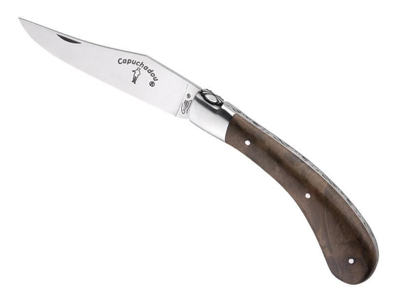 Couteau Le Capuchadou Fontenille Pataud - manche 12 cm noyer