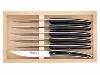 CLAUDE DOZORME - COFFRET 6 COUTEAUX DE TABLE HIGH TECH - 23CM - NOIR