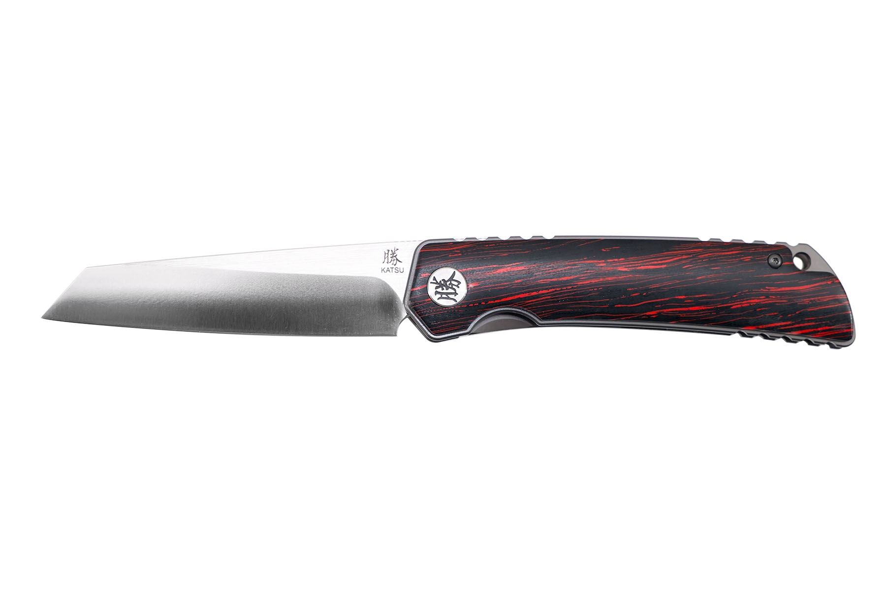 Couteau de poche Katsu - GK01 G10 rouge noir