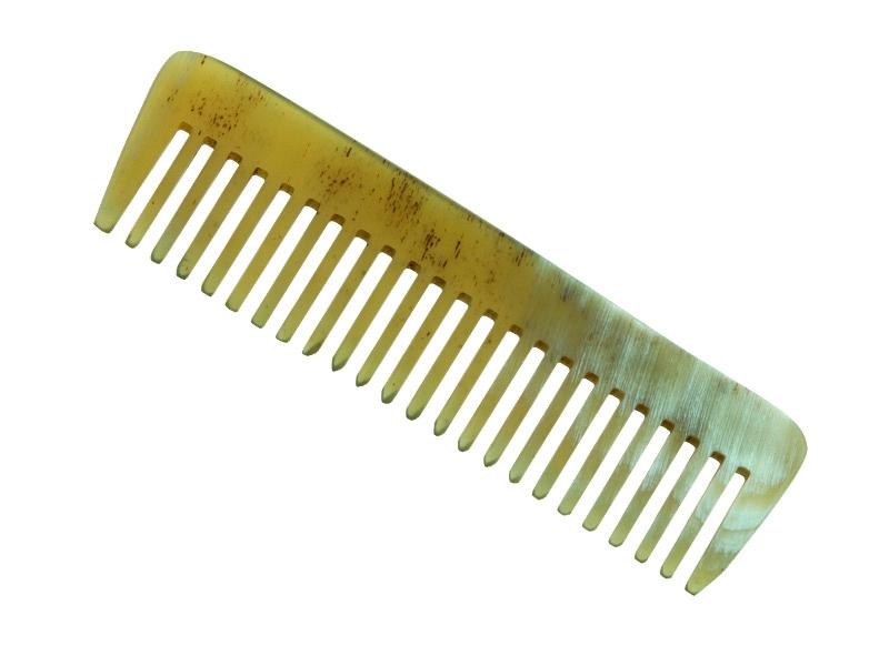 Peigne barbe/moustache A L'Antilope 9 cm corne