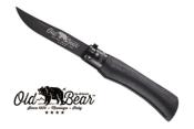 Couteau pliant Old Bear - Total black taille M