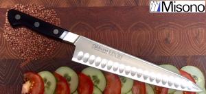 MISONO UX10 - COUTEAU JAPONAIS CHEF ALVEOLE 21 CM