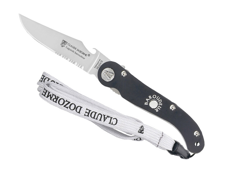 Couteau Laguiole C. Dozorme Baroudeur - manche 12 cm noir