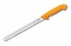 Couteau à jambon/saumon Swibo lame alvéolée 25 cm - Manche grillon jaune