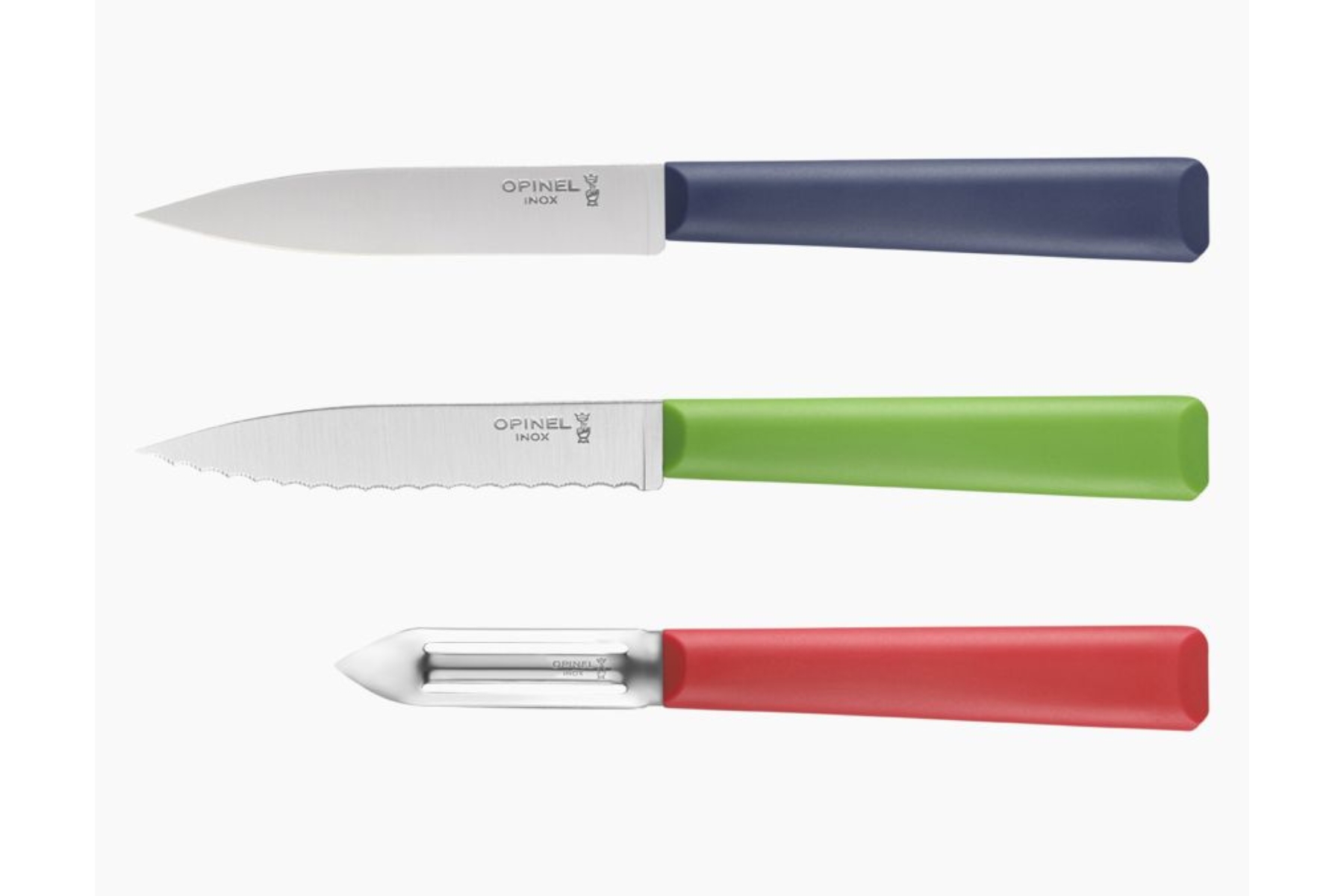 Coffret Opinel Trio couteaux - Les Essentiels du cuisinier +