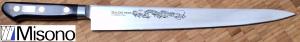 Couteau japonais Misono Sujihiki 33 cm acier au carbone suedois
