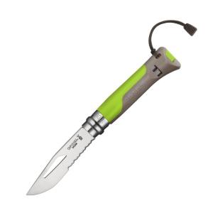 Couteau pliant Opinel N°8 Outdoor vert