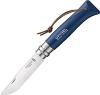 Couteau Opinel N°08 Baroudeur coloris Bleu