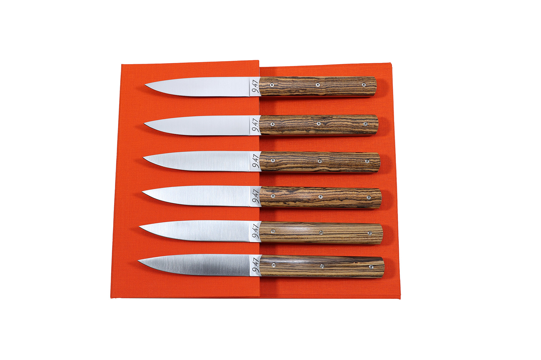 Coffret de 6 couteaux de table 9.47 Atelier Perceval - Bocotte