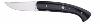 COUTEAU PLIANT LE 1515 DE MANU LAPLACE MANCHE CORNE NOIRE INSERT NACRE 11,5 CM
