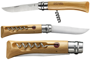 OPINEL N° 10 COUTEAU AVEC TIRE BOUCHON
