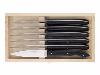Coffret 6 couteaux steak C. Dozorme Le Capucin - noir