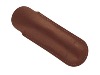 Étui de poche en cuir Max Capdebarthes 10/11 cm marron